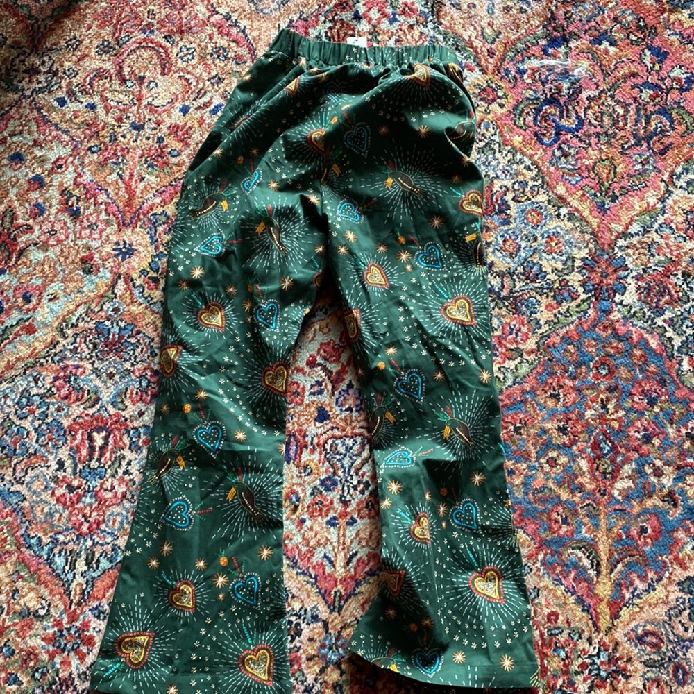 HTF Anthropologie Farm Rio Fernanda Flared Pants - Picture 10 of 10